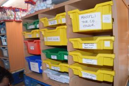 *Three Bay Thirteen Tray Storage Unit 100x50cm x 70cm tall