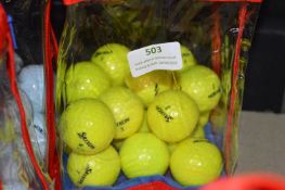 *17 Srixon Q Star Tour Yellow Golf Balls