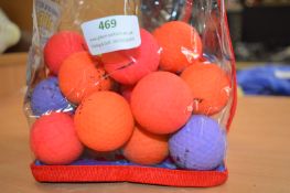 *30 Topflight Colour Mix Golf Balls