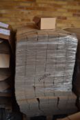 *Pallet Containing a Quantity of Small Cardboard Boxes