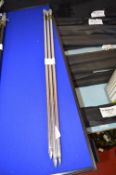 Three Dinsmore Rod Stand Poles