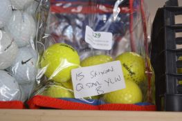 *15 Srixon Q Star Yellow B Golf Balls