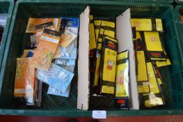 Tray Lot of Grubs and Feather Rigs etc.