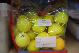 *33 Bridgestone Colour Golf Balls