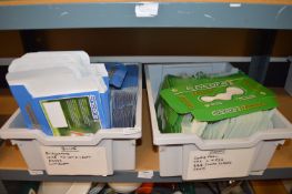 *Two Tubs of Golf Ball Packaging