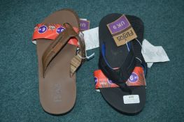 *Two Pairs of Flojos Flipflops Size: 9