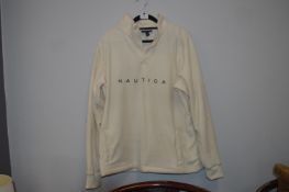 *Nautica Cream Sweat Top Size: XL