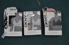 *Six DKNY Seamless Bras Size: M