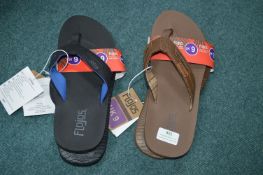 *Two Pairs of Flojos Flipflops Size: 9