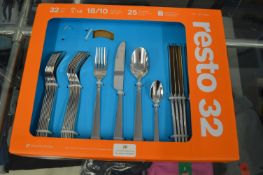 *Resto 32 Cutlery Set