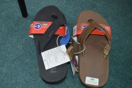 *Two Pairs of Flojos Flipflops Size: 9