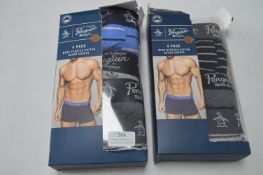 *Seven Penguin Gent's Boxer Shorts Sizes: M & L