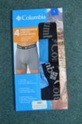 *Columbia men's Stretch Boxer Shorts 4pk Size: L