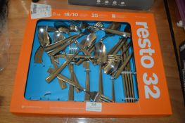 *Resto 32 Cutlery Set
