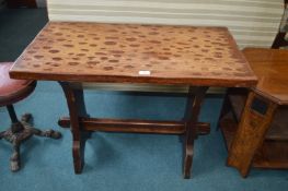 * Pegged Oak Table