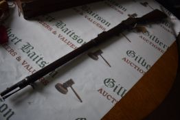 Daniel Fraser & Dry Martini Action Late 1800s Rifle, Serial No. 6239, with Deactivated Mechanism