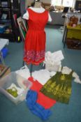 Two Austrian Dirndls plus Traditional Accessories