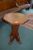 * Gnome Man English Oak Octagonal Table