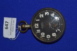 30hr Military Pocket Watch (AF)