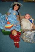 Vintage Dolls, Toys, Soldiers, Marbles, etc.