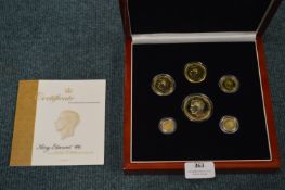 King Edward VIII 1936 Sterling Silver Coin Set