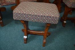 * Gnome Man English Oak Pegged Stool