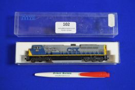 Kato N-Gauge CSX EMD SD80 Mac