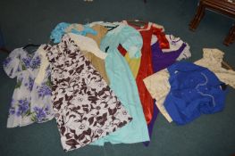 Nine Vintage Dresses and Tops etc.
