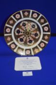 Royal Crown Derby Yorkshire Rose Plate