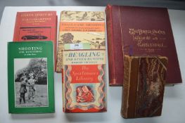 Vintage Huntings and Shooting Books etc.