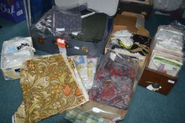 Vintage Fabrics, Textiles, Lace & Trimmings, plus Sewing Patterns