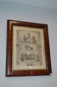United Society of Brush Makers Victorian Framed Pr