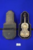 Barnby & Rust Hull EPNS Cello Cruet with Original Case