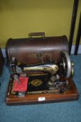 Singer Manual Sewing Machine with Carry Case