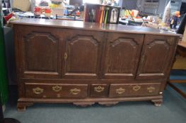 Georgian Oak Dresser Base