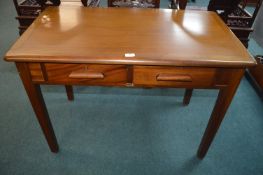 1970's Retro Teak Desk by Abbess