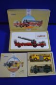 Two Corgi American Lefrance Boxed Fire Vehicle Sets