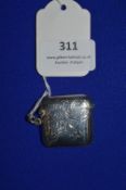 Hallmarked Sterling Silver Vesta Case - Birmingham 1912, ~16g