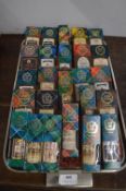 Twenty-Five Vintage Scotch Whisky Clan Tartan Miniatures