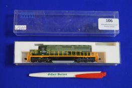 Kato N-Gauge British Columbia Railway EMD SD40 Snoot Nose