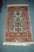 Hand Woven Indian Silk Rug
