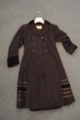Ladies Vintage Coat by Trelwarne