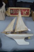 Star Endeavor Mk.3 Pond Yacht with Original Packag