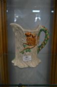 Clarice Cliffe Newport Pottery Owls & Tree Jug