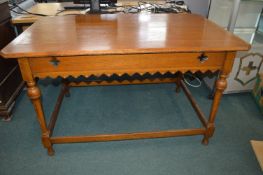 Victorian Ecclesiastical Oak Table