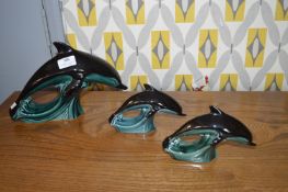 Poole Dolphin Triple Set