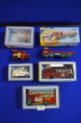 Five Corgi Classics Chipperfield's Circus Vehicles