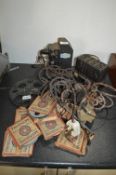 Bingoscope Home Cinema Projector plus Pathoscope 9.5mm Film Reels