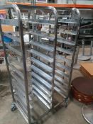 * double bakery rack