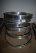 Seven Aluminium Deep Pan Pizza Rings